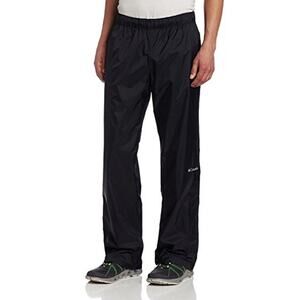 NWT Columbia Mens Waterbrook Eidge Rain Pant ,Black-Size XL